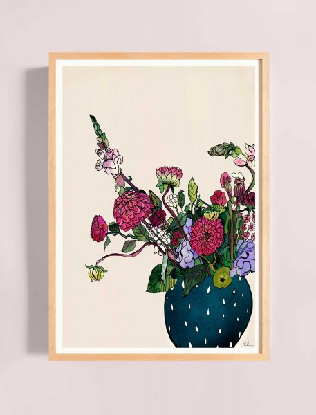 Fine Art Print - Summer Blooms - by Katie Cardew