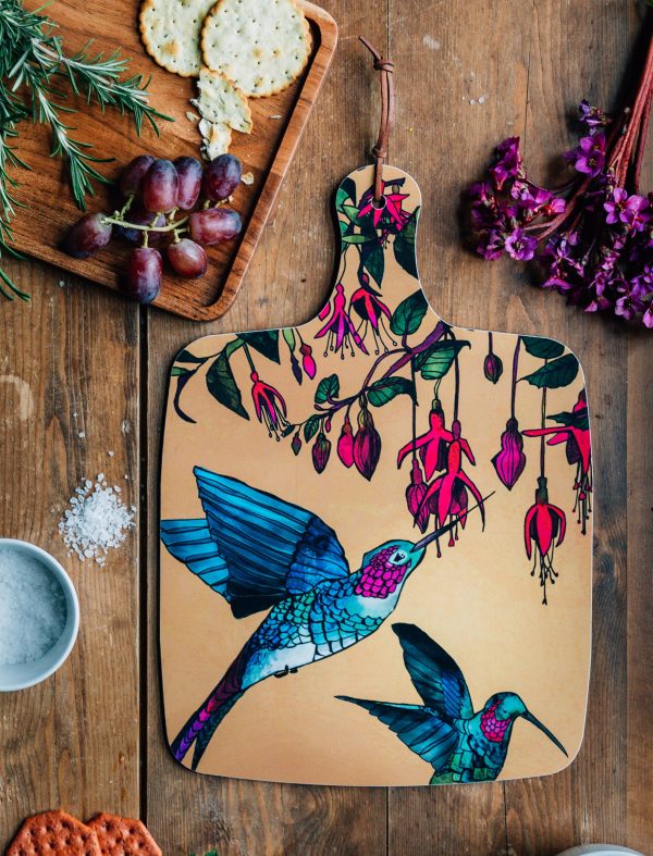 Katie Cardew HUMMINGBIRD PLATTER WEB